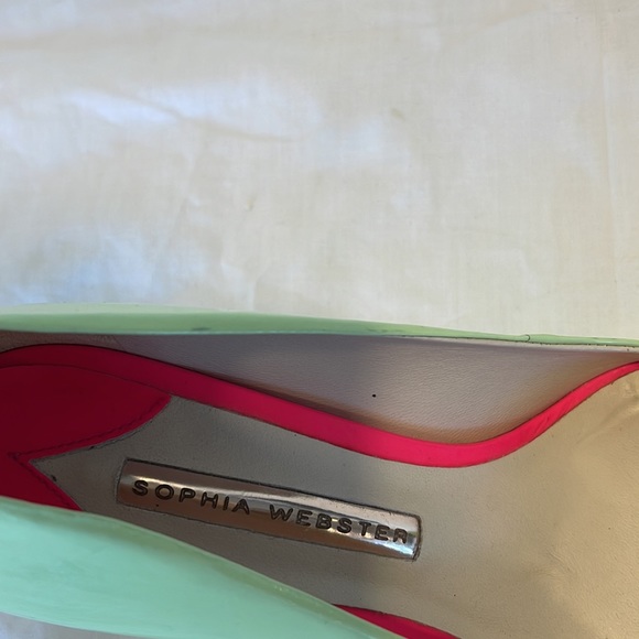 Sophia Webster Patent Pointy Pump - Picture 4 of 10